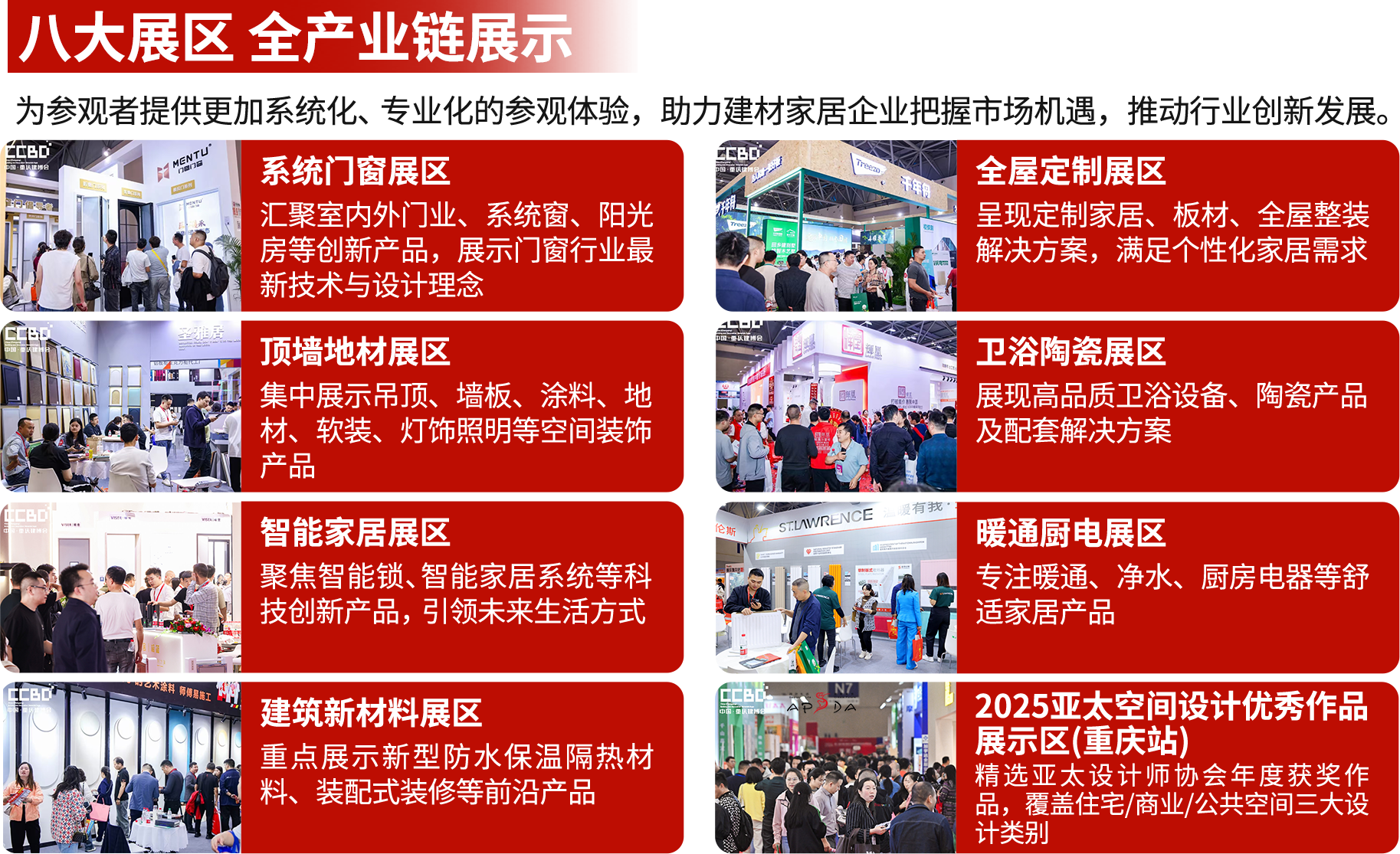 官方发布 | 2025CCBD中国重庆建博会参观指南(图7) 展区.png